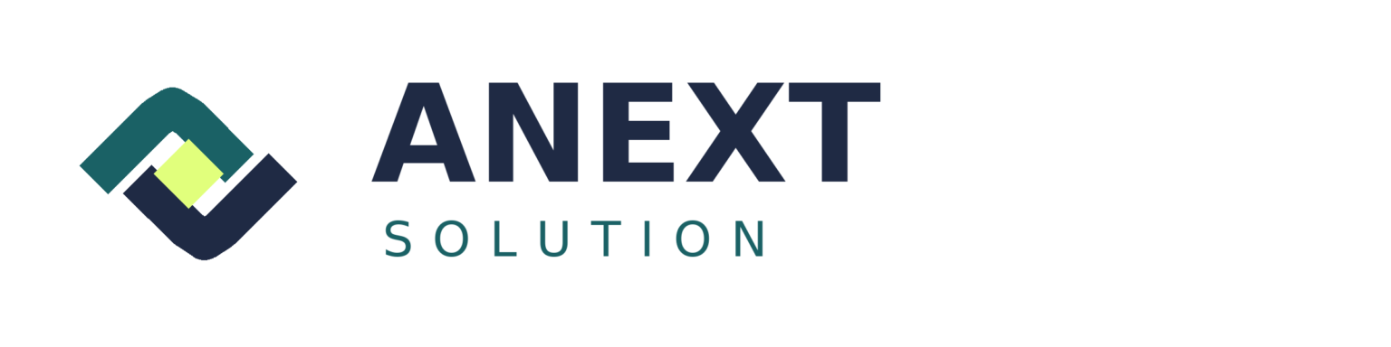 ANEXT SOLUTION wide logo